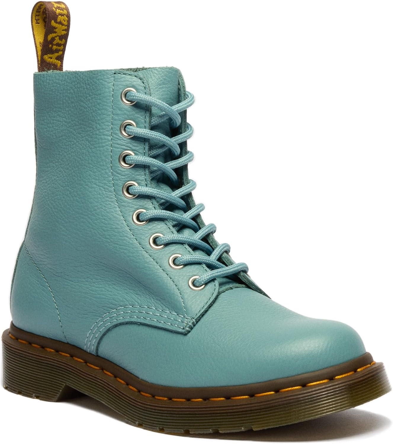 Dr. Martens Women's 1460 Pascal Mid Calf Boot Aquamarine Virginia