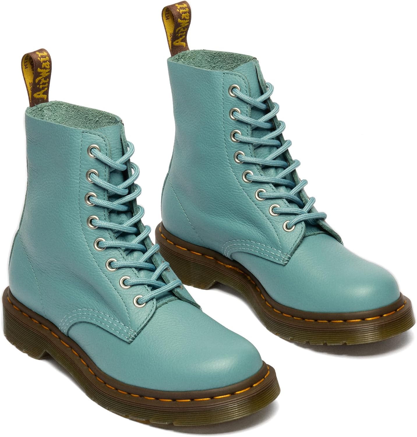 Dr. Martens Women's 1460 Pascal Mid Calf Boot Aquamarine Virginia