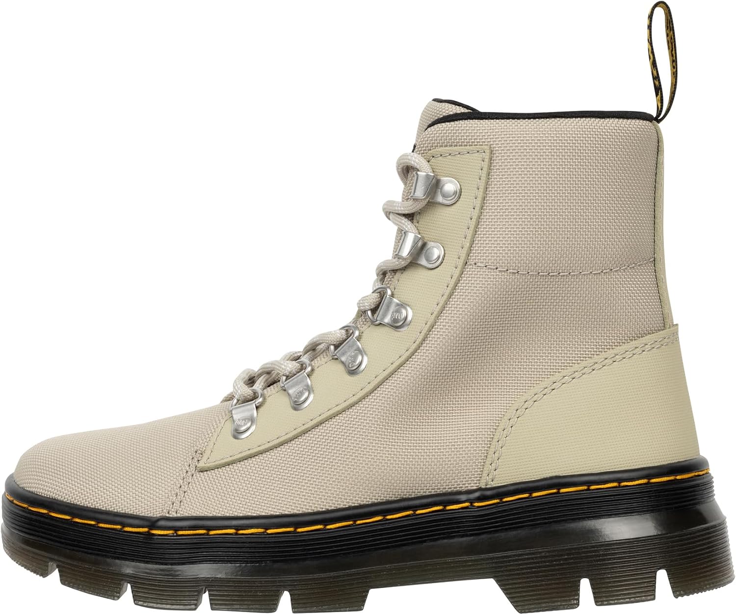 Dr. Martens Women's Combs W Tie Boot Warmed Stone Extra Tough Nylon
