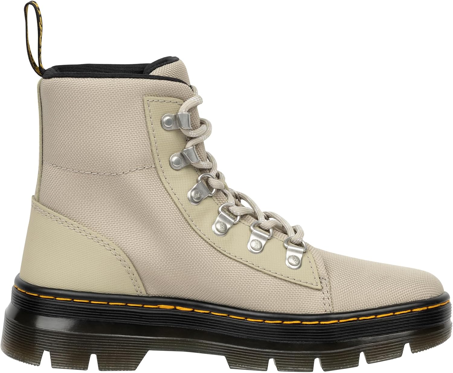 Dr. Martens Women's Combs W Tie Boot Warmed Stone Extra Tough Nylon