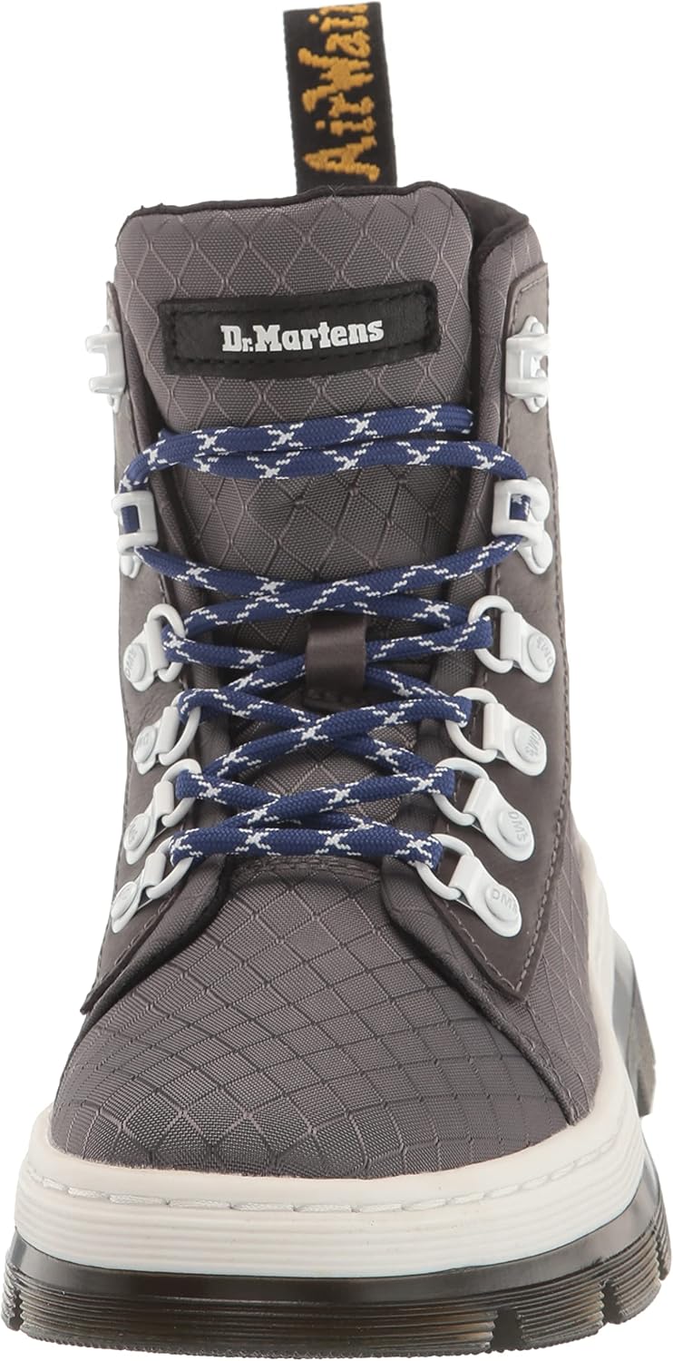 Dr. Martens Combs Casual Boot Gunmetal Nylon Ripstop+grove