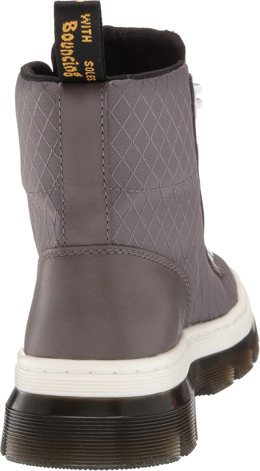 Dr. Martens Combs Casual Boot Gunmetal Nylon Ripstop+grove