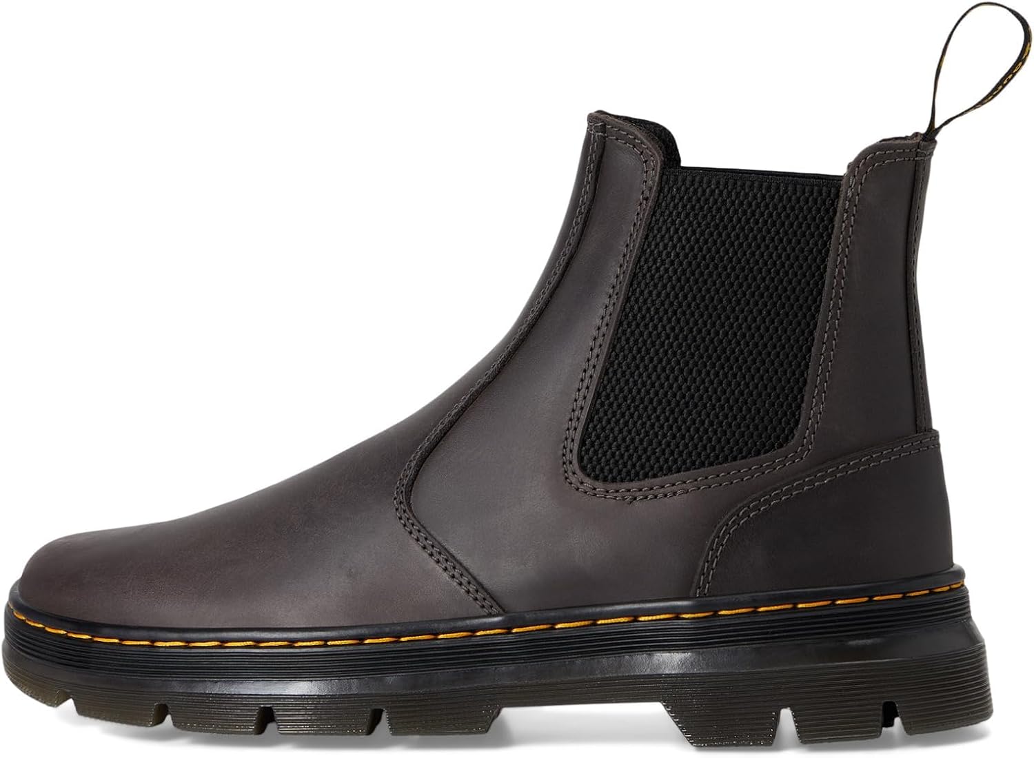 Dr. Martens Unisex 1460 Leather 8 Eye Boot Gunmetal