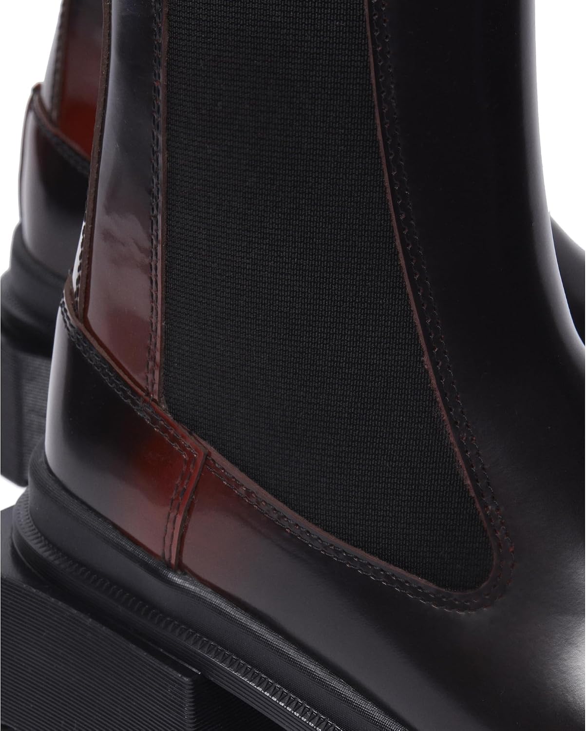 Dr. Martens Women's Maybole Chelsea Black+cherry Red Arcadia