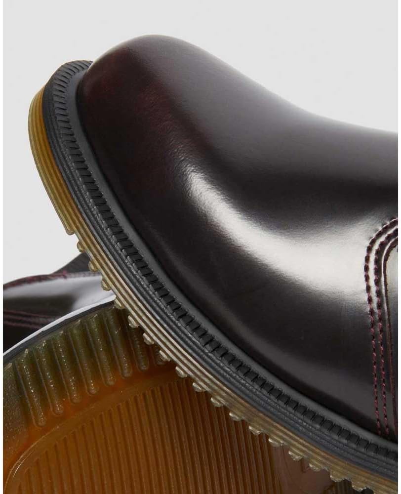 Dr. Martens Women's Flora Chelsea Boot Cherry Red Arcadia