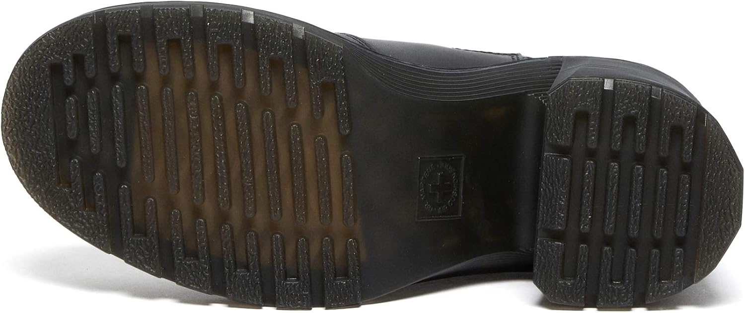Dr. Martens Women's Spence Leather Heeled Chelsea Boot Black