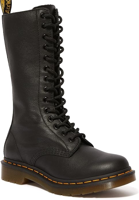 Dr. Martens, Women’s 1B99 14-Eye Lace Up Leather Boot Black