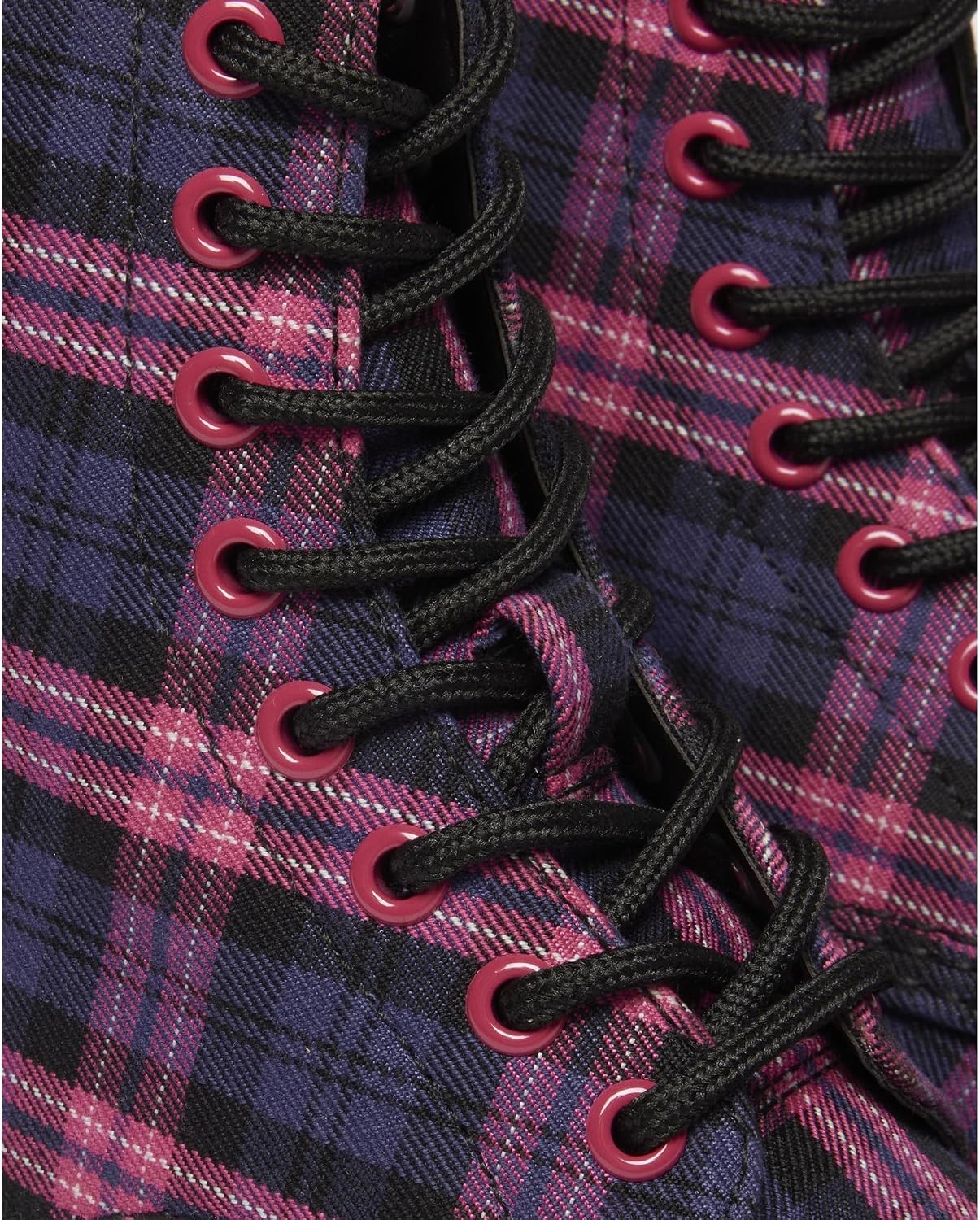 Dr. Martens Unisex 1460 Leather 8 Eye Boot Pink Multi Tartan