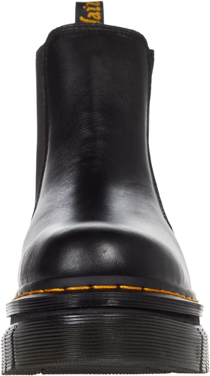 Dr. Martens Women's Audrick Leather Chelsea Boot Black Nappa Lux