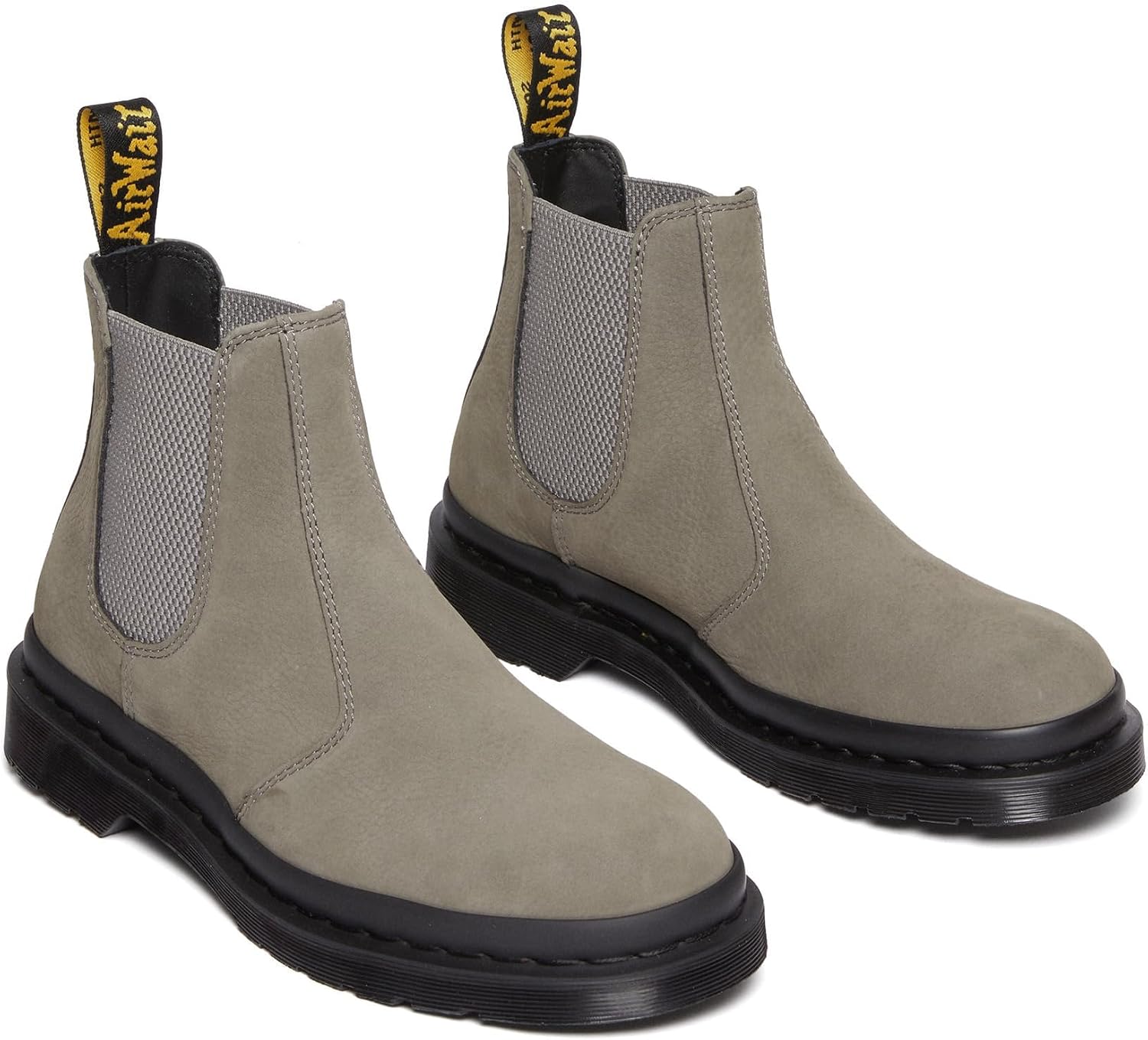 Dr. Martens mens 2976 Chelsea Boot Nickel Grey