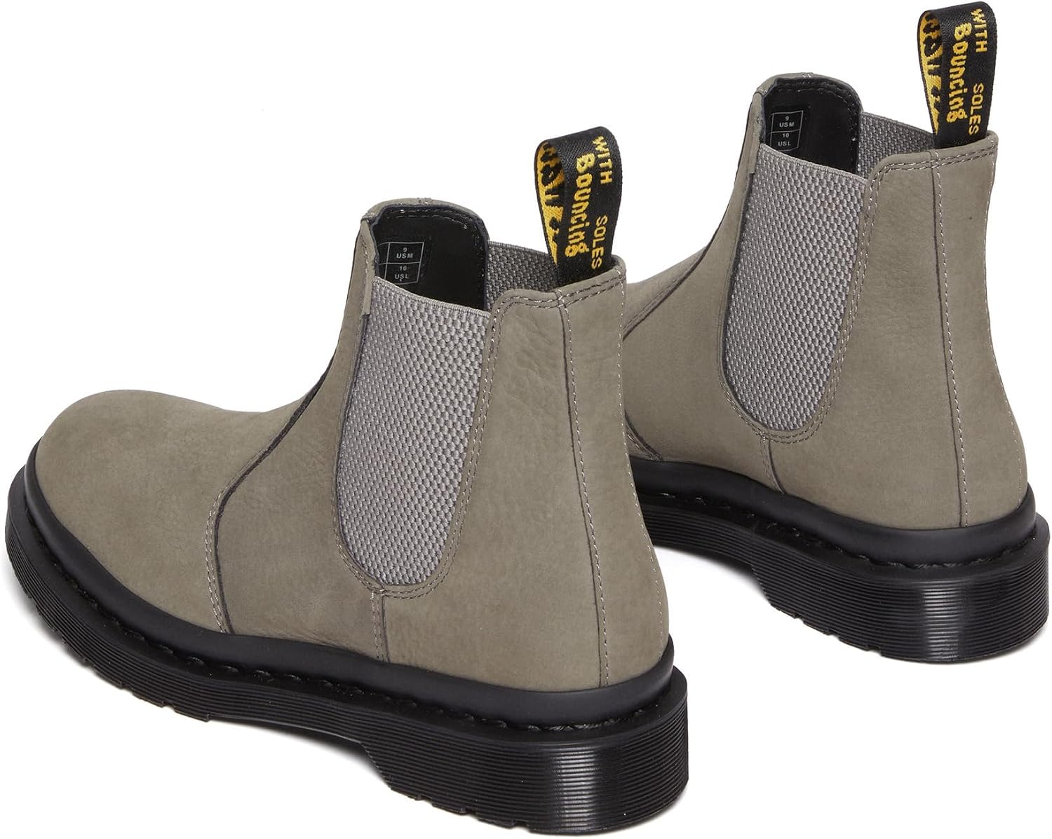 Dr. Martens mens 2976 Chelsea Boot Nickel Grey