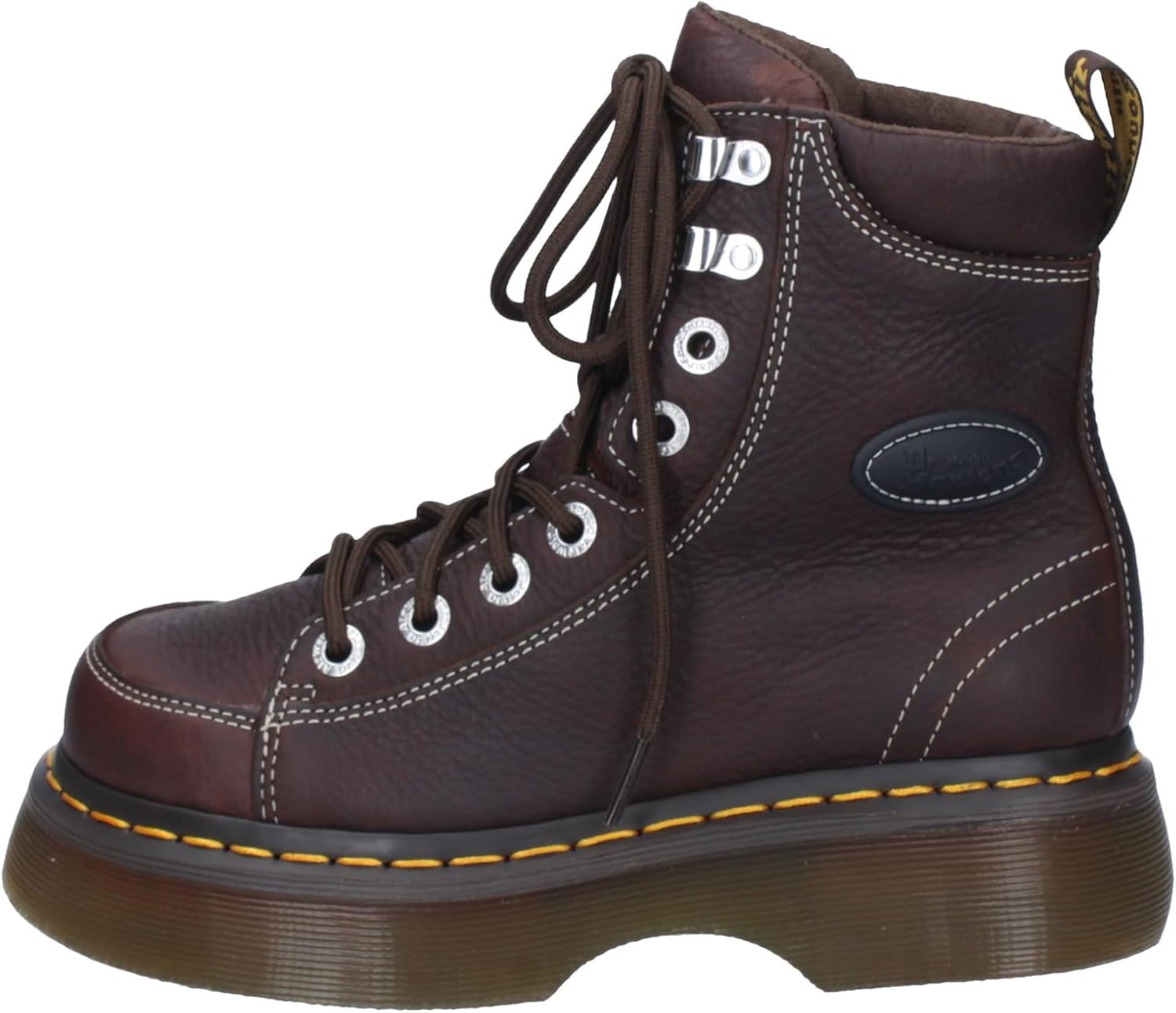 Dr. Martens womens Buzz 8-eye Dark Brown