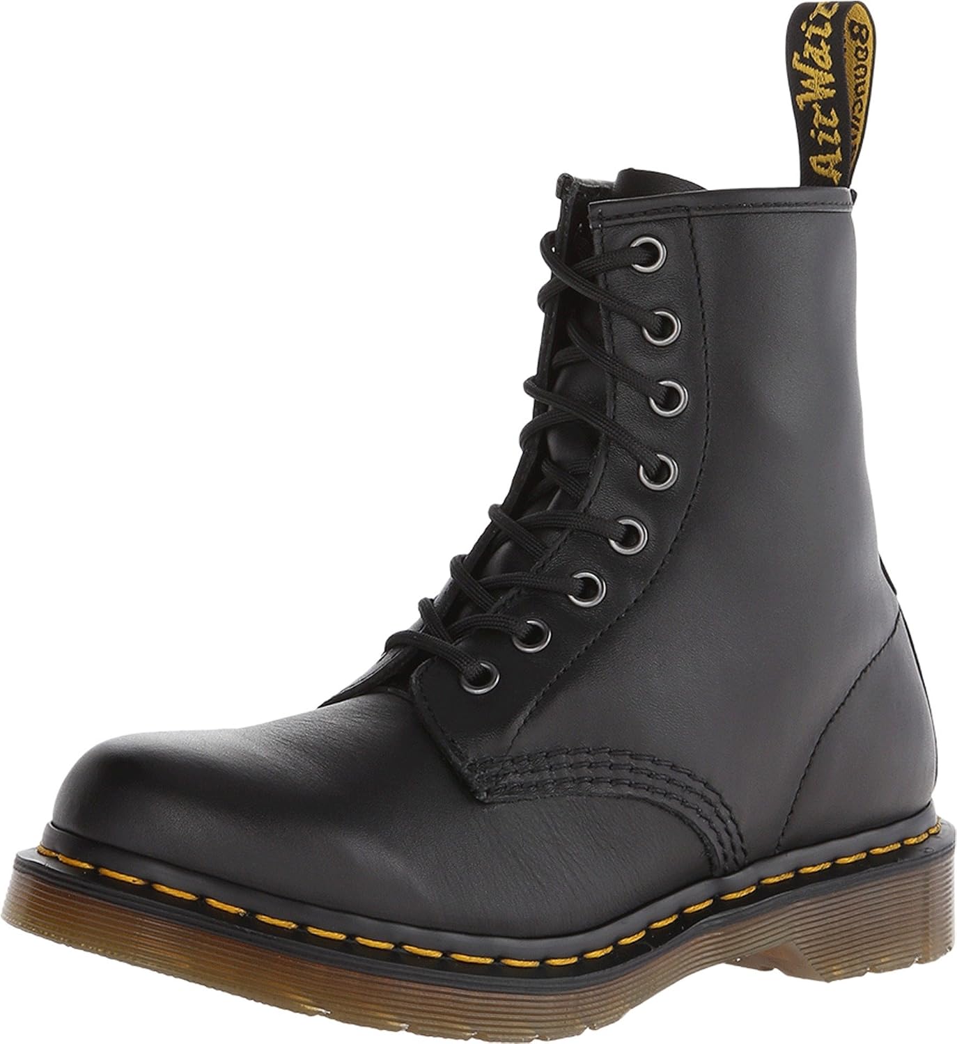 Dr. Martens Women's 1460 W Leather 8 Eye Boot Black