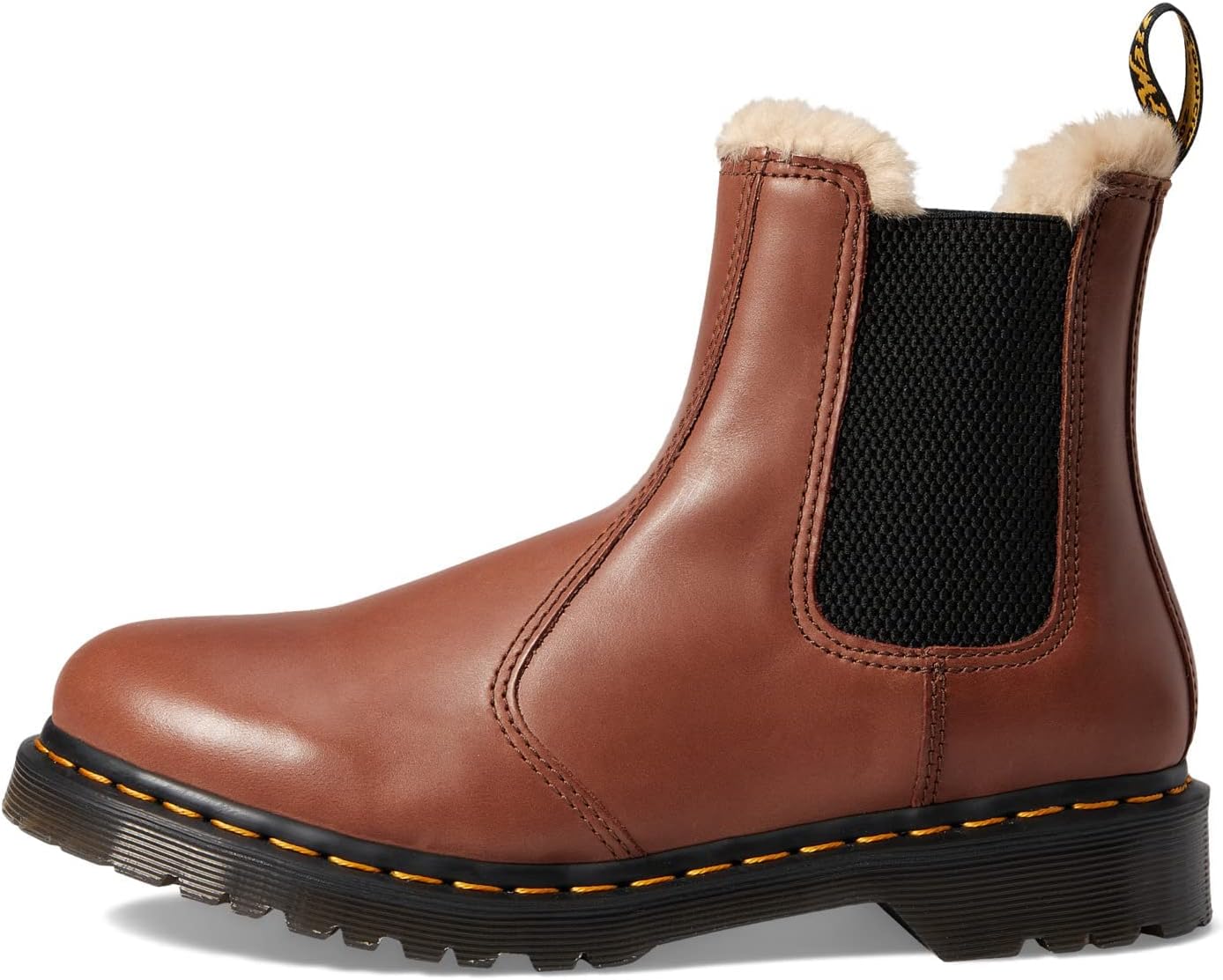 Dr. Martens mens 2976 Chelsea Boot Saddle Tan Farrier