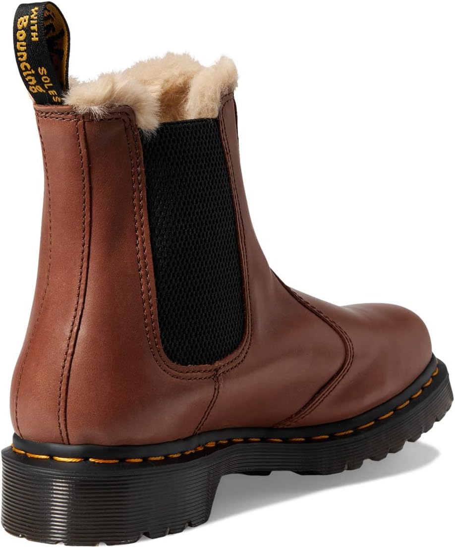 Dr. Martens mens 2976 Chelsea Boot Saddle Tan Farrier