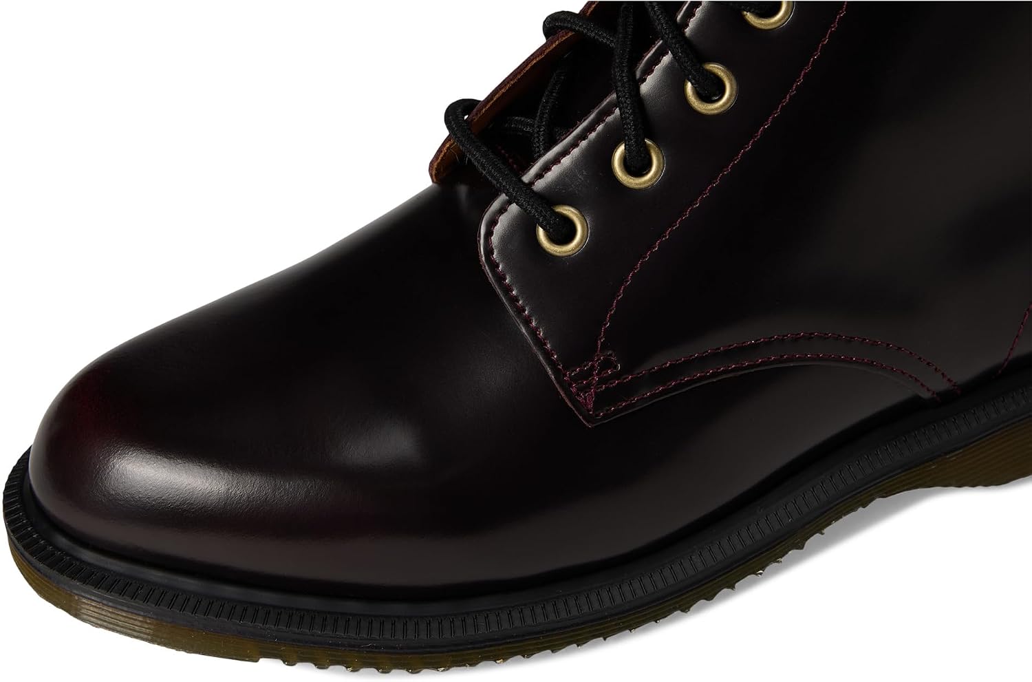 Dr. Martens Women's Emmeline Leather 5 Eye Boot Cherry Red