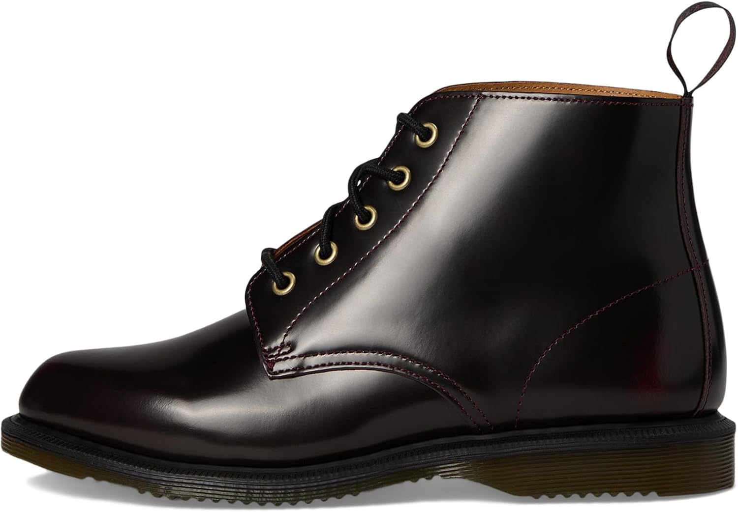 Dr. Martens Women's Emmeline Leather 5 Eye Boot Cherry Red