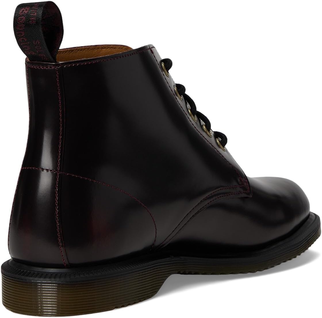 Dr. Martens Women's Emmeline Leather 5 Eye Boot Cherry Red