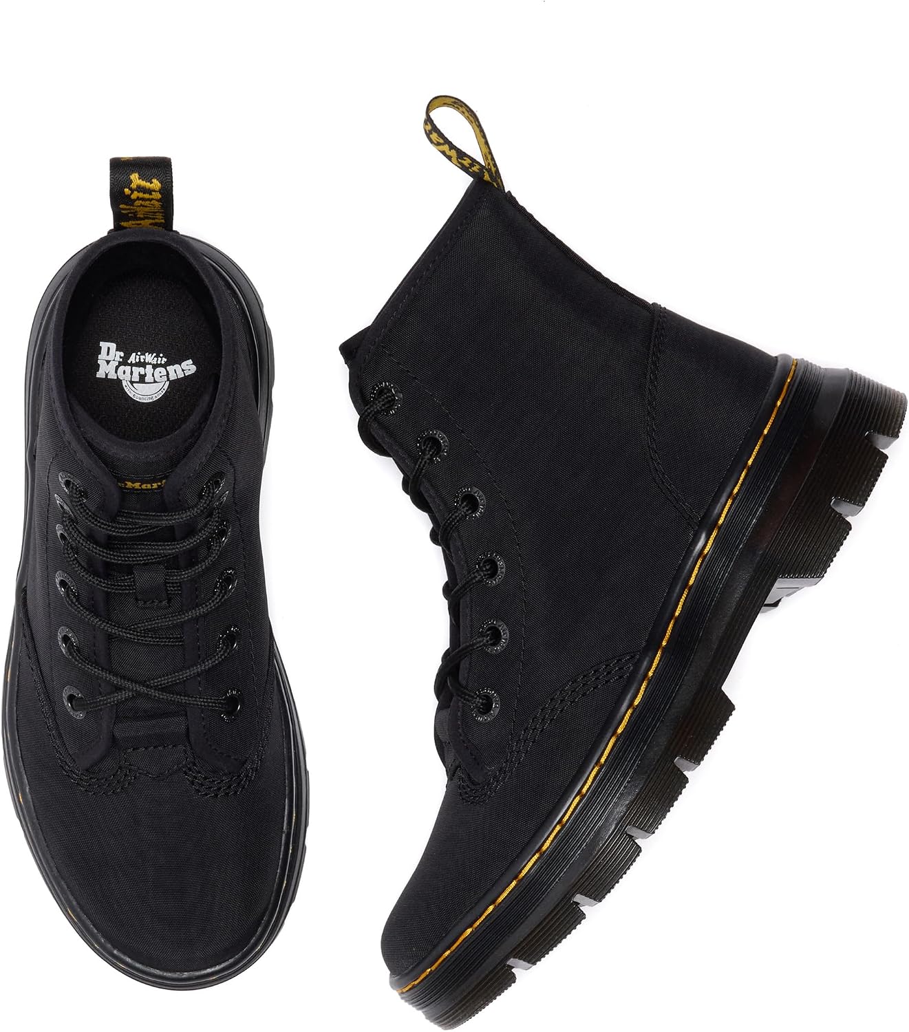 Dr. Martens Women's Charlee Chukka Boot Black Crepe Nylon
