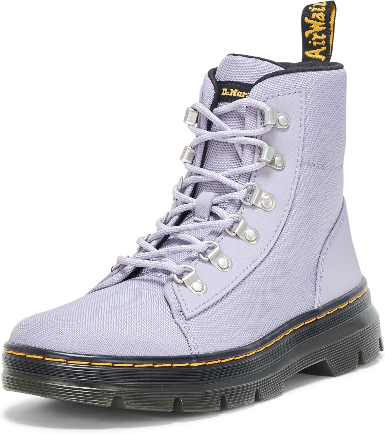 Dr. Martens Women's Combs W Tie Boot Frosted Lavender Extra Tough 5050+ajax