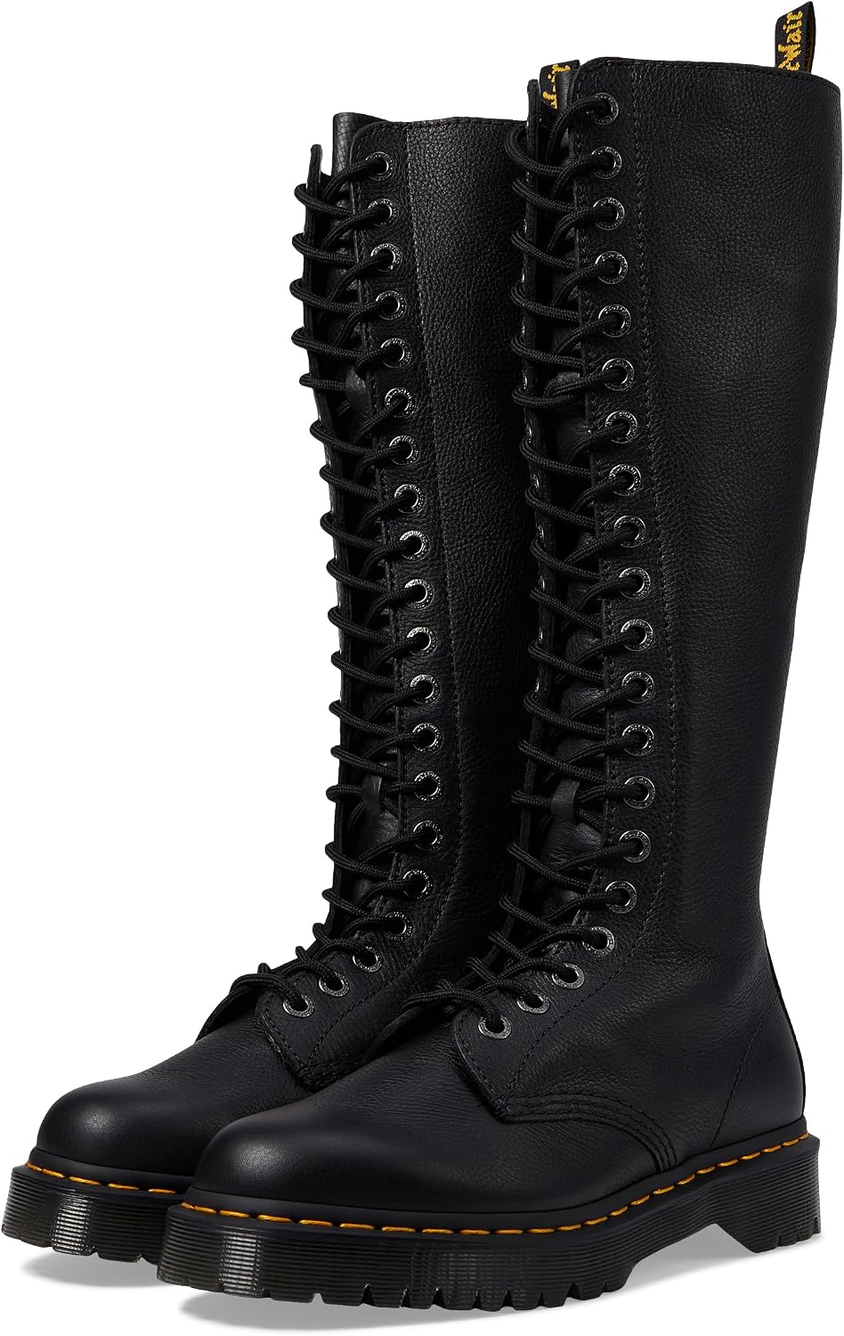 Dr. Martens womens 1b60 Knee High Boots Black Pisa
