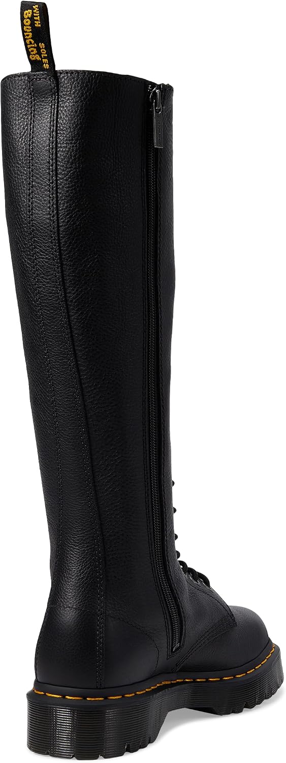 Dr. Martens womens 1b60 Knee High Boots Black Pisa