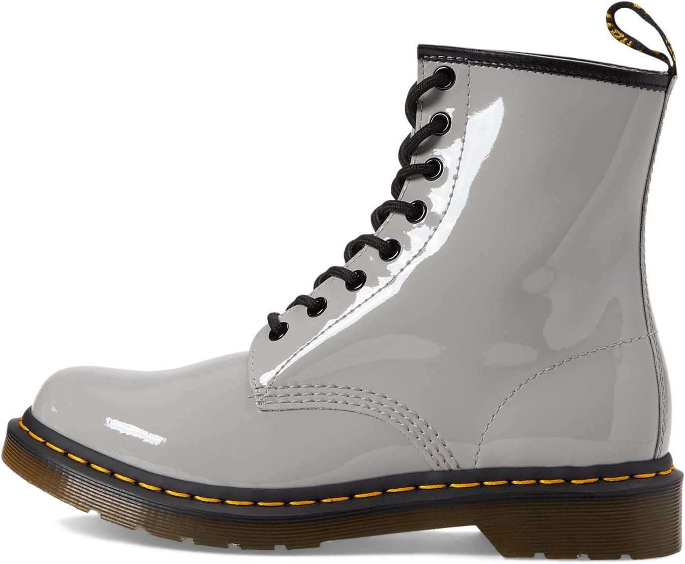 Dr. Martens Unisex 1460 Leather 8 Eye Boot Zinc Grey