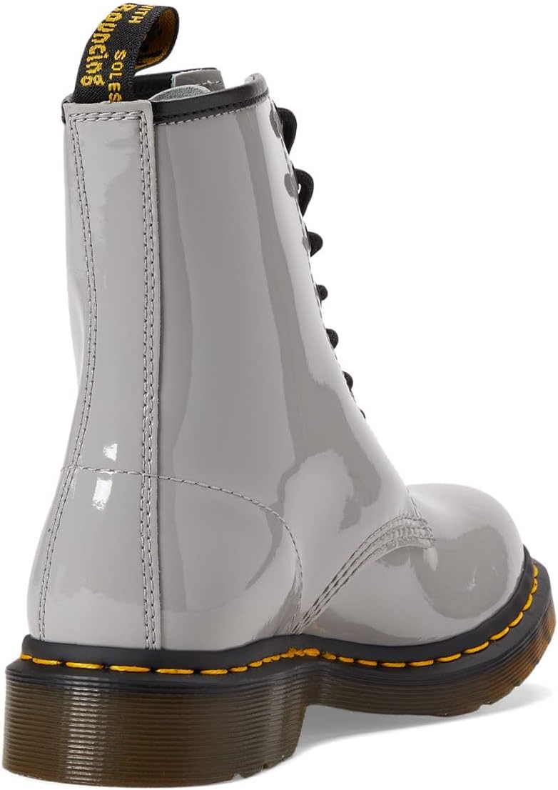 Dr. Martens Unisex 1460 Leather 8 Eye Boot Zinc Grey