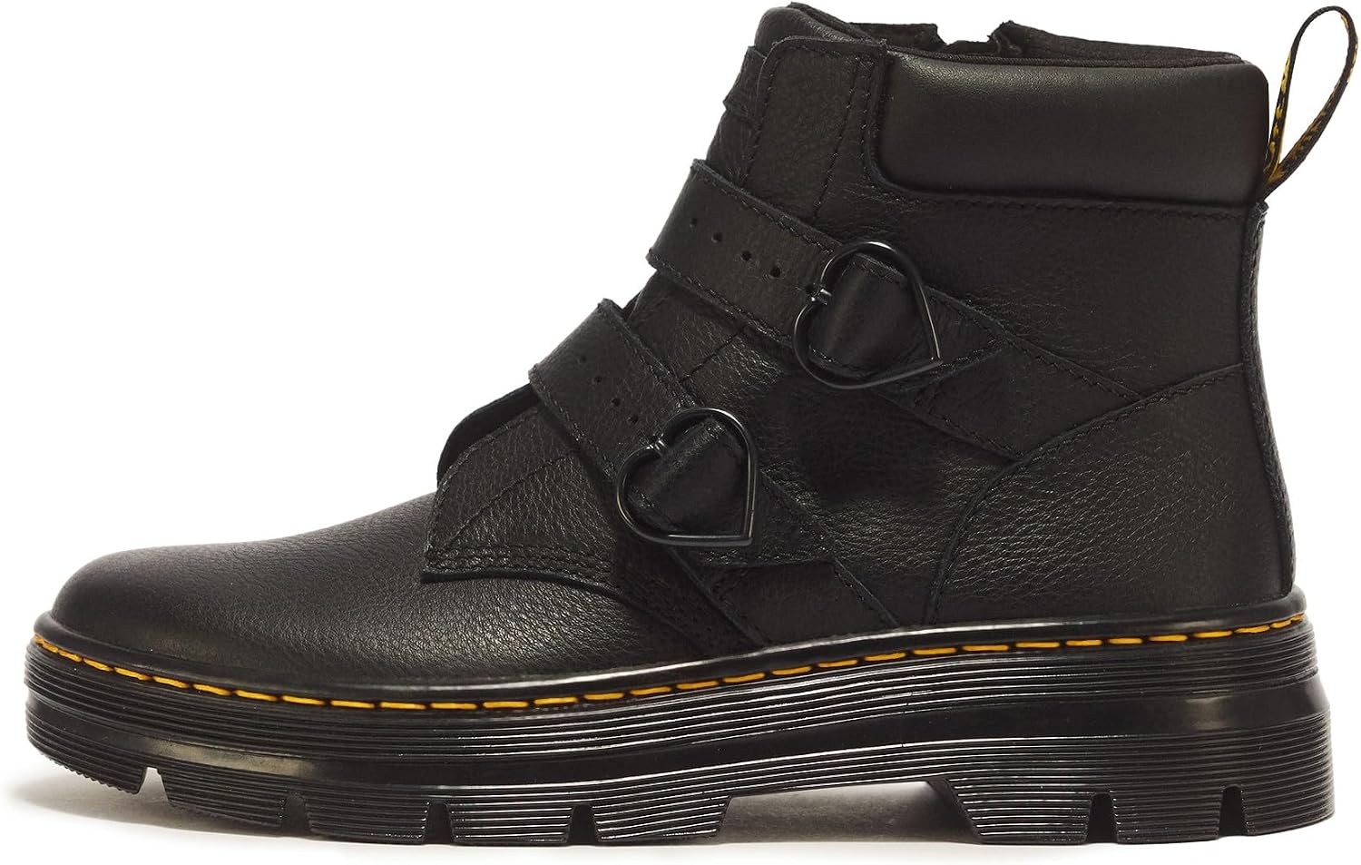 Dr. Martens Women's Charlee Buckle Low Boot Black Virginia