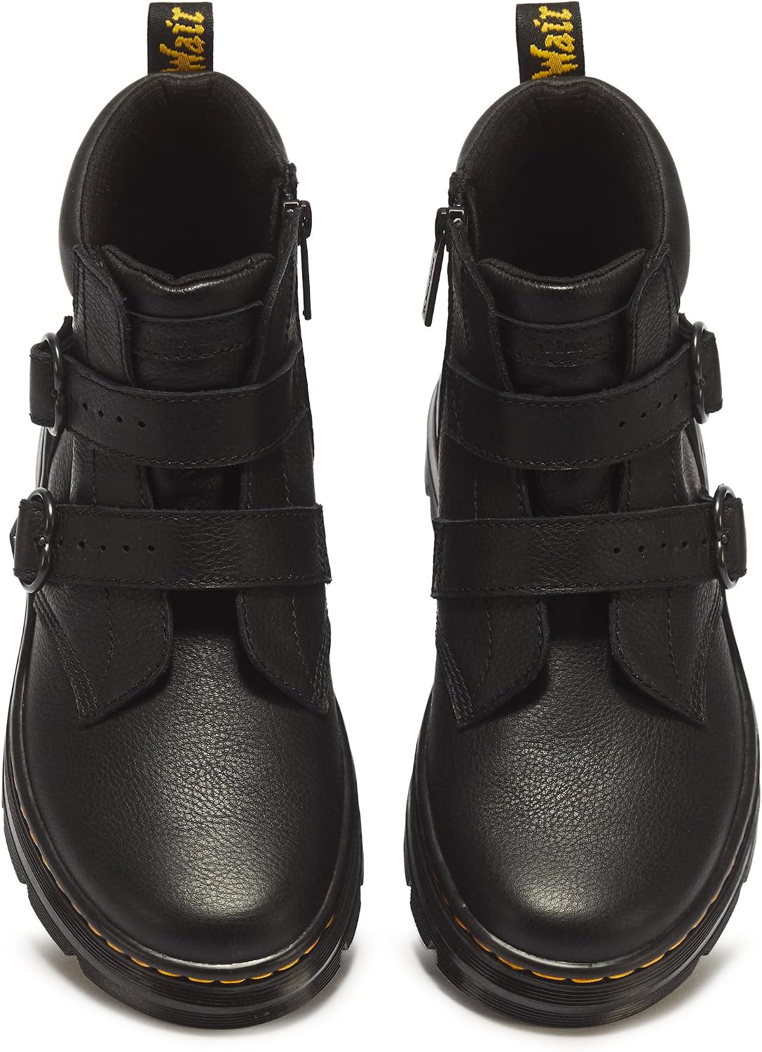 Dr. Martens Women's Charlee Buckle Low Boot Black Virginia