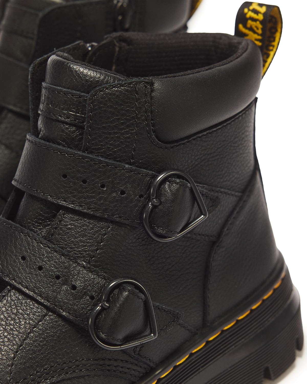 Dr. Martens Women's Charlee Buckle Low Boot Black Virginia
