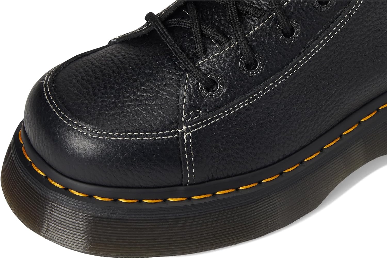 Dr. Martens womens Buzz 8-eye Black Milled Nappa