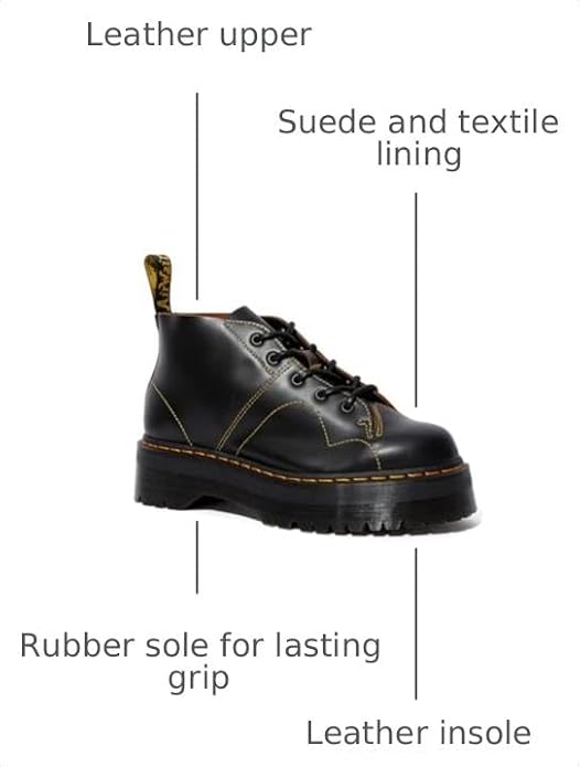 Dr. Martens Unisex-Adult Church Quad