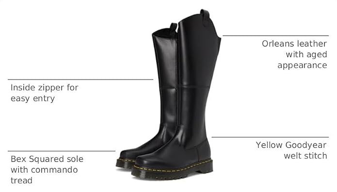 Dr. Martens womens Amaayah Hi Black
