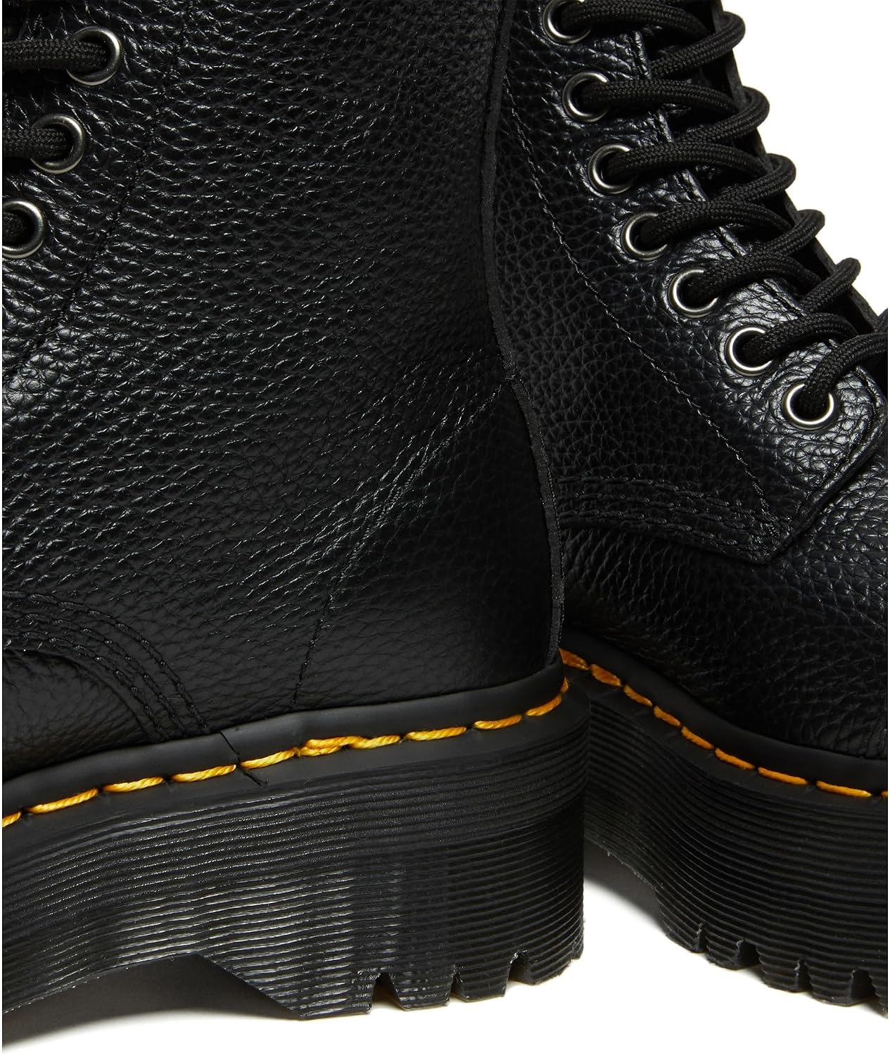 Dr. Martens Women's Jungle Boot Sneaker, Black Milled Nappa, 5 AU