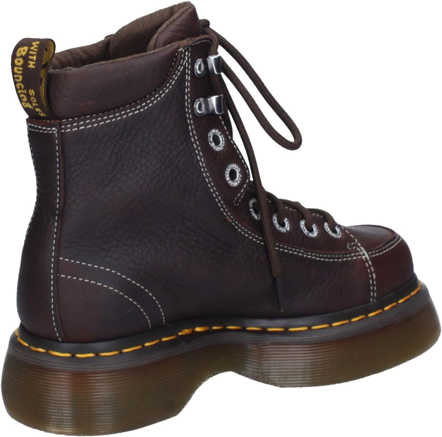 Dr. Martens womens Buzz 8-eye Dark Brown