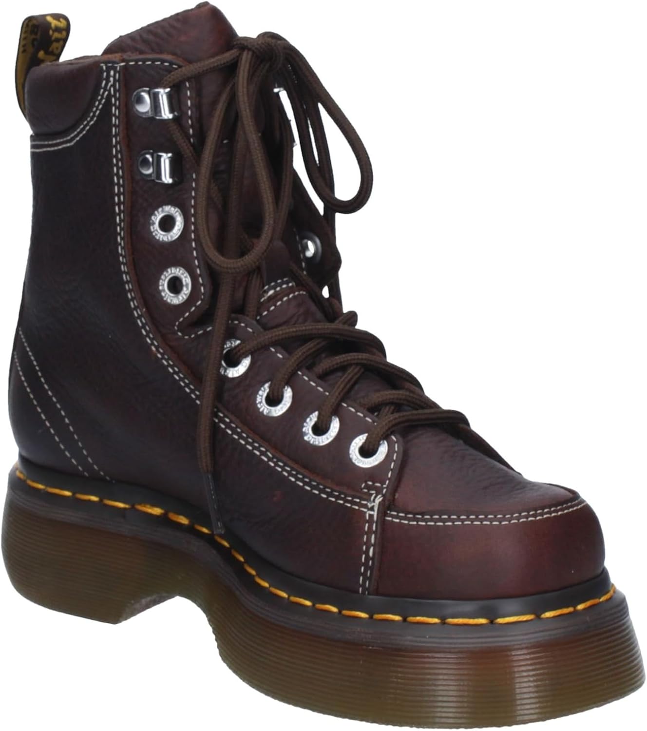 Dr. Martens womens Buzz 8-eye Dark Brown