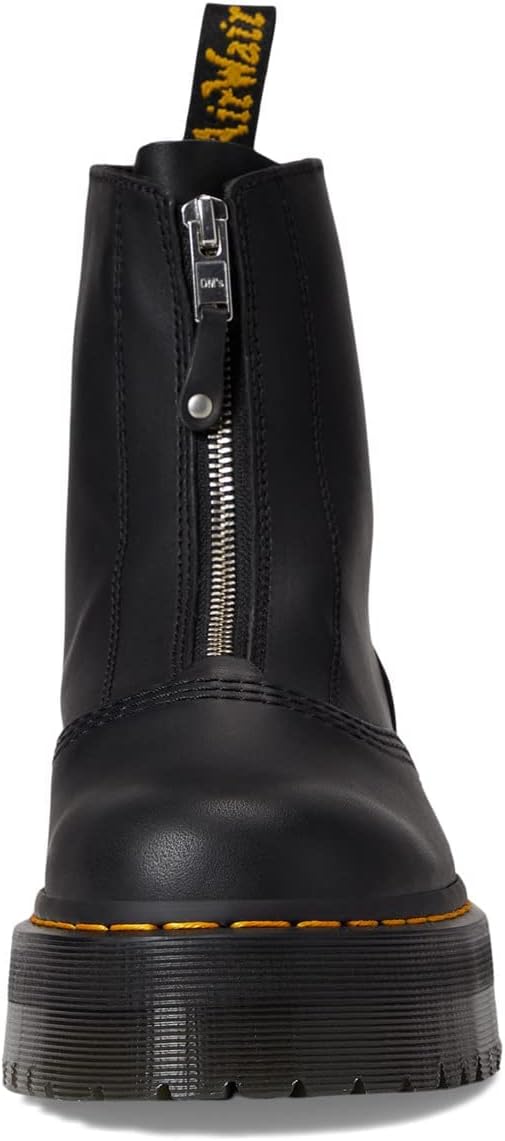 Dr. Martens womens Jetta Sendal Leather Boot Black Sendal