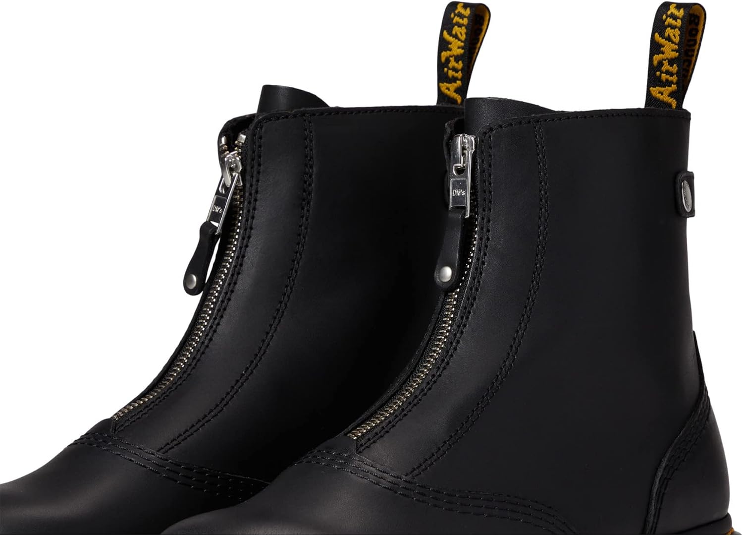Dr. Martens womens Jetta Sendal Leather Boot Black Sendal