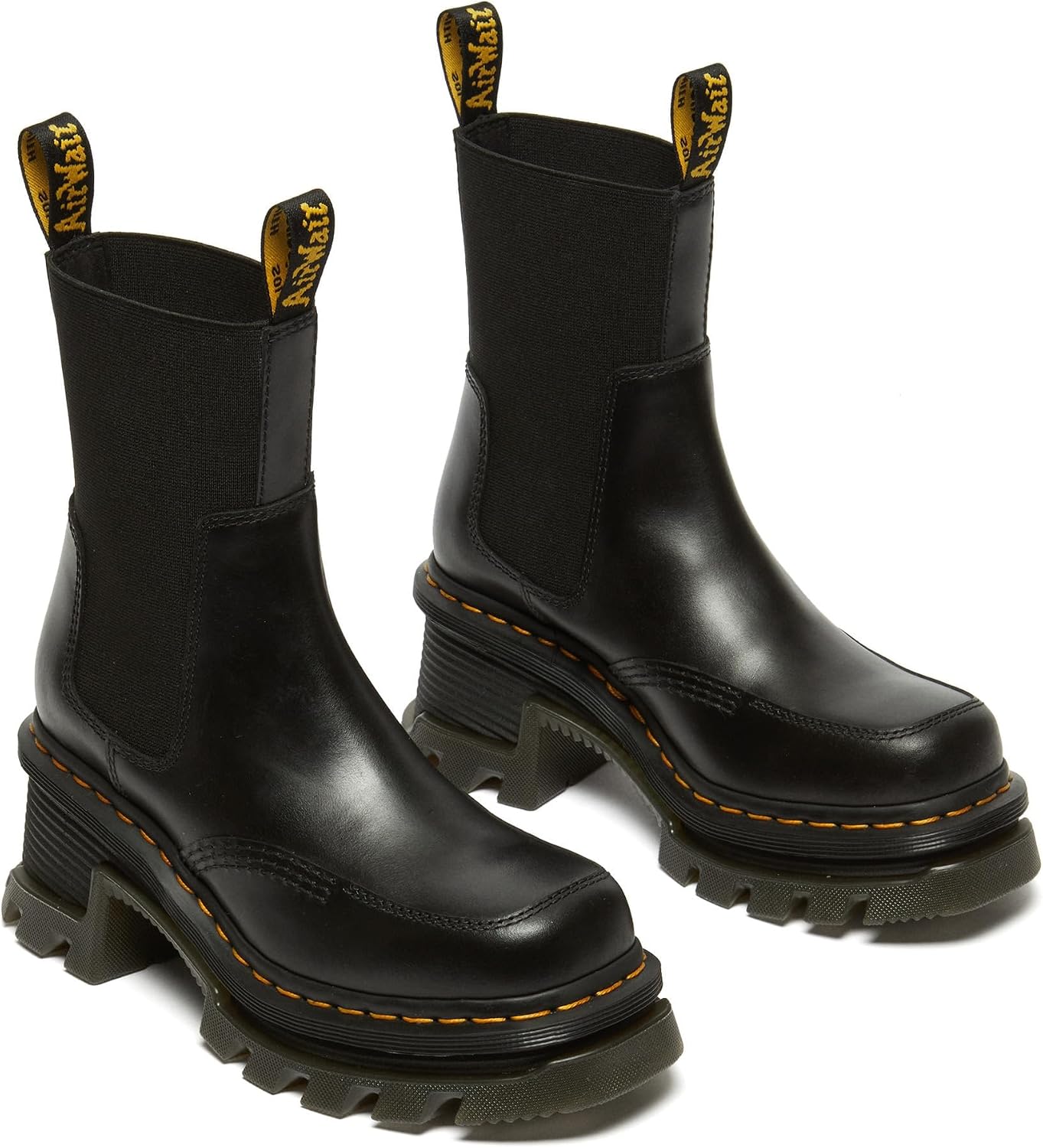 Dr. Martens unisex-adult Corran Chelsea Black Atlas