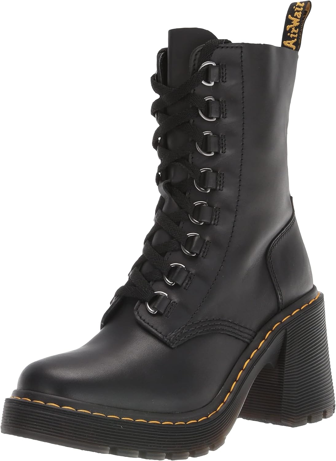 Dr. Martens Women's Chesney Black Sendal Nappa