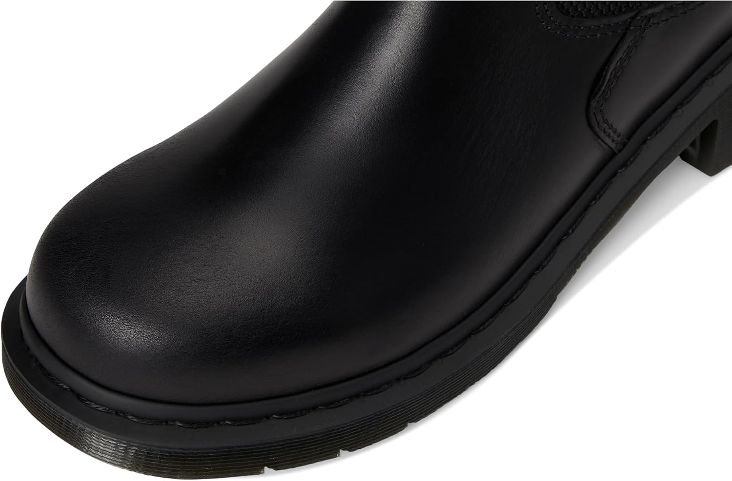 Dr. Martens Women's Alderstone Chelsea Leather Heeled Boot Black Orleans