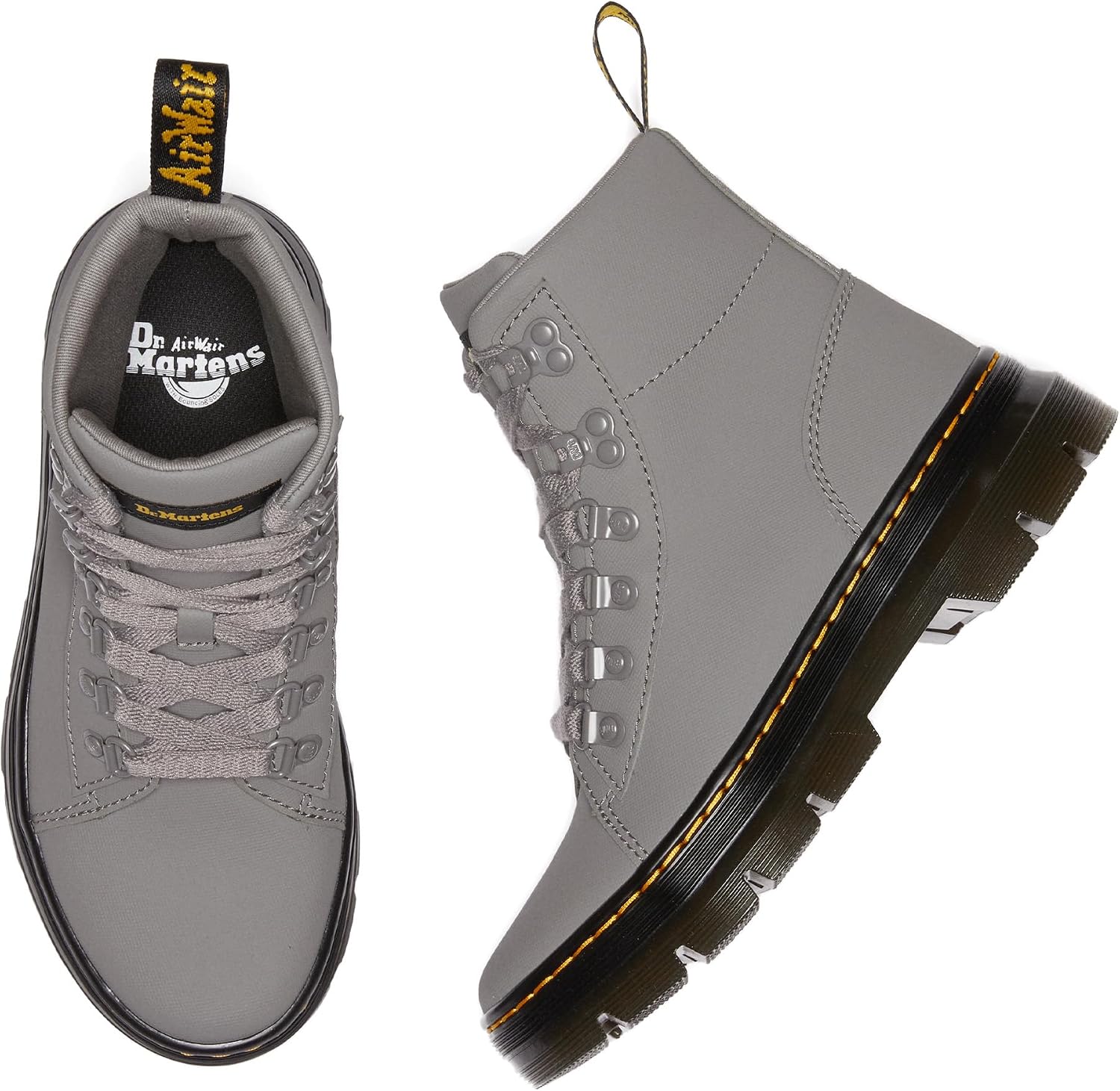 Dr. Martens Combs Casual Boot Nickel Grey