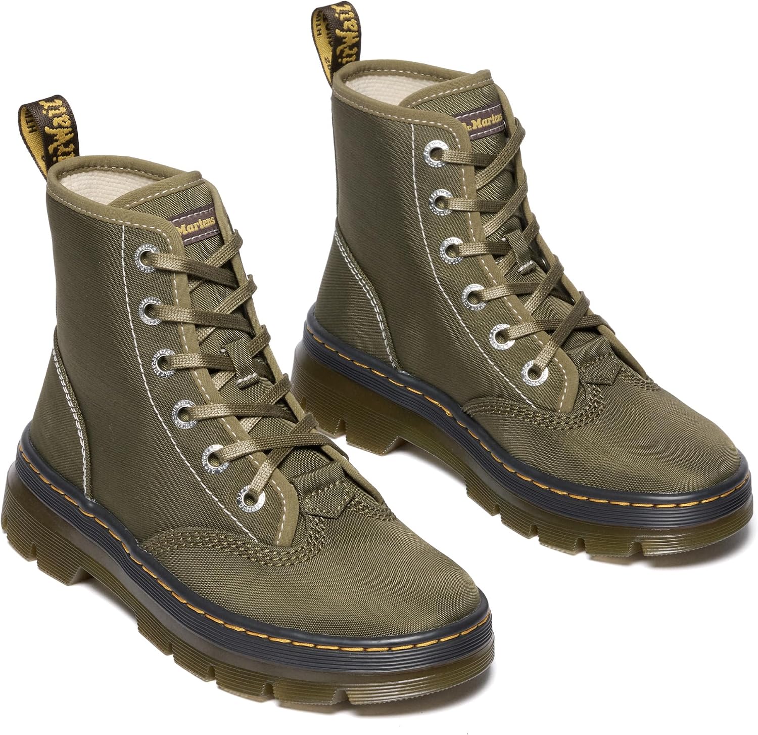 Dr. Martens Women's Charlee Chukka Boot Dms Olive Crepe Nylon