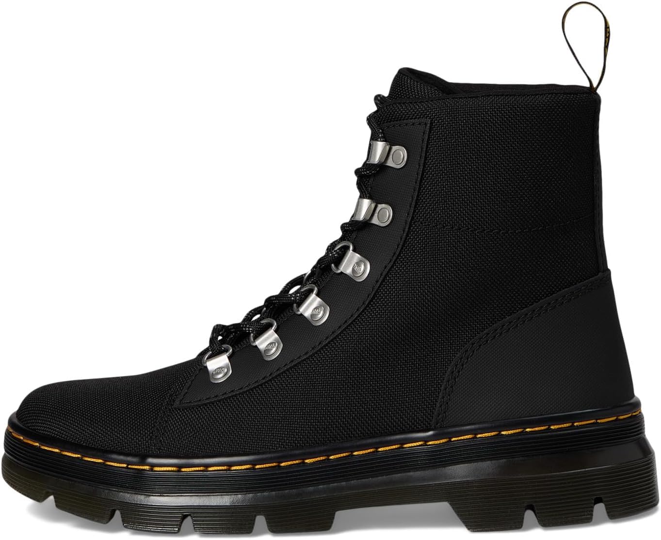 Dr. Martens Women's Combs W Tie Boot Black Extra Tough 5050+ajax