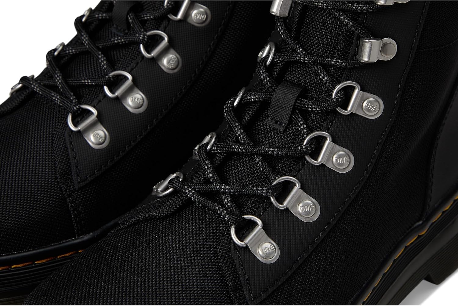 Dr. Martens Women's Combs W Tie Boot Black Extra Tough 5050+ajax