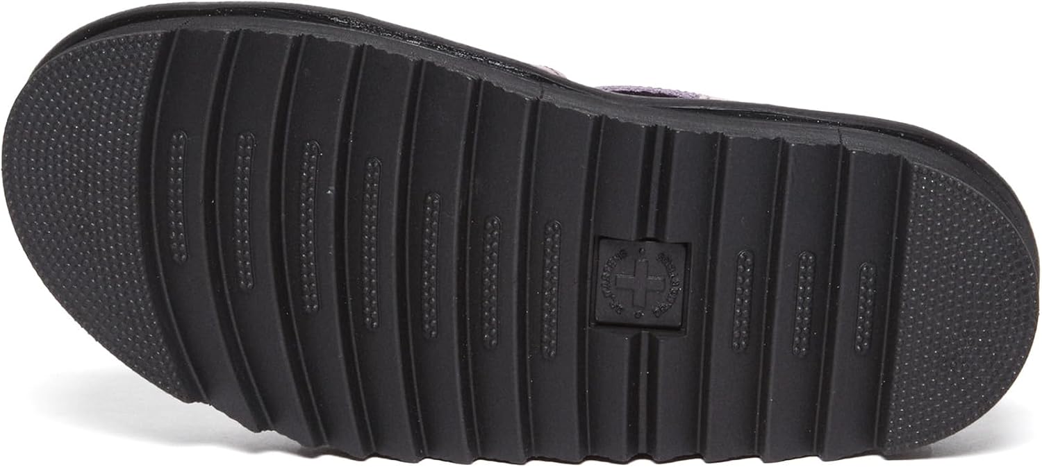 Dr. Martens Womens Nartilla Sandal, Smoked Mint Athena Muted Purple Athena