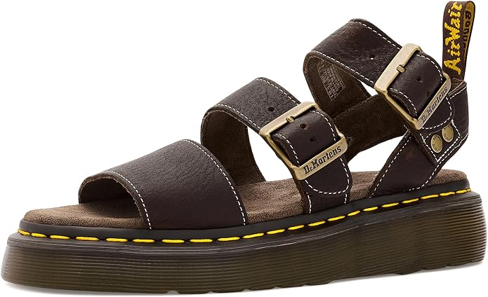 Dr. Martens womens Gryphon Quad Dark Brown