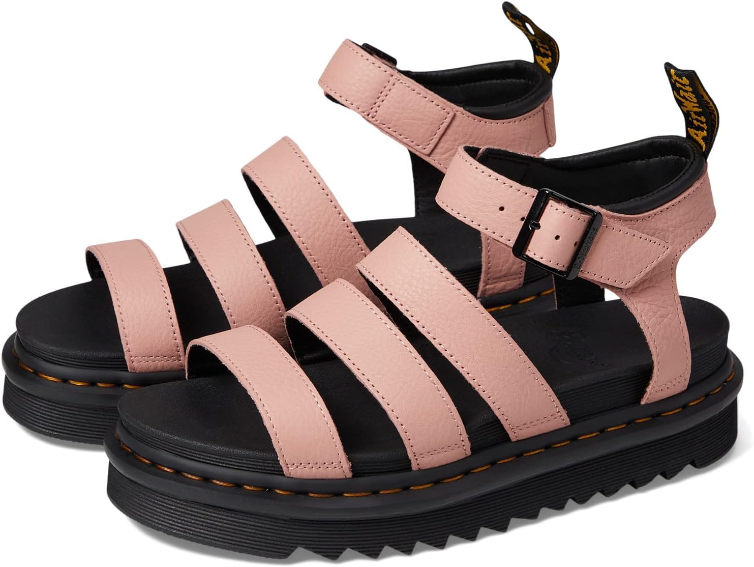 Dr. Martens Girls' Sandals Peach Beige Pisa