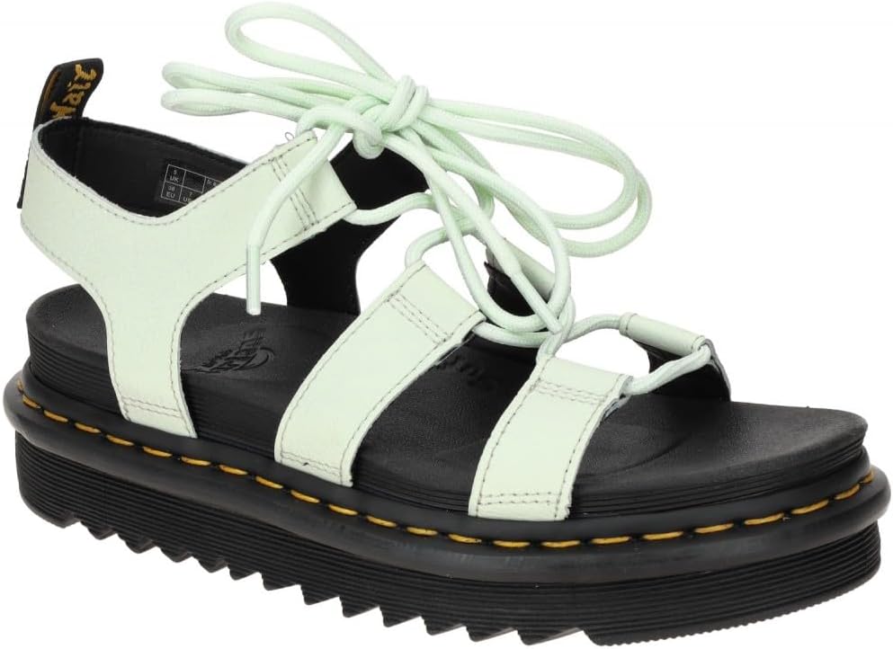 Dr. Martens Womens Nartilla Sandal, Smoked Mint Athena
